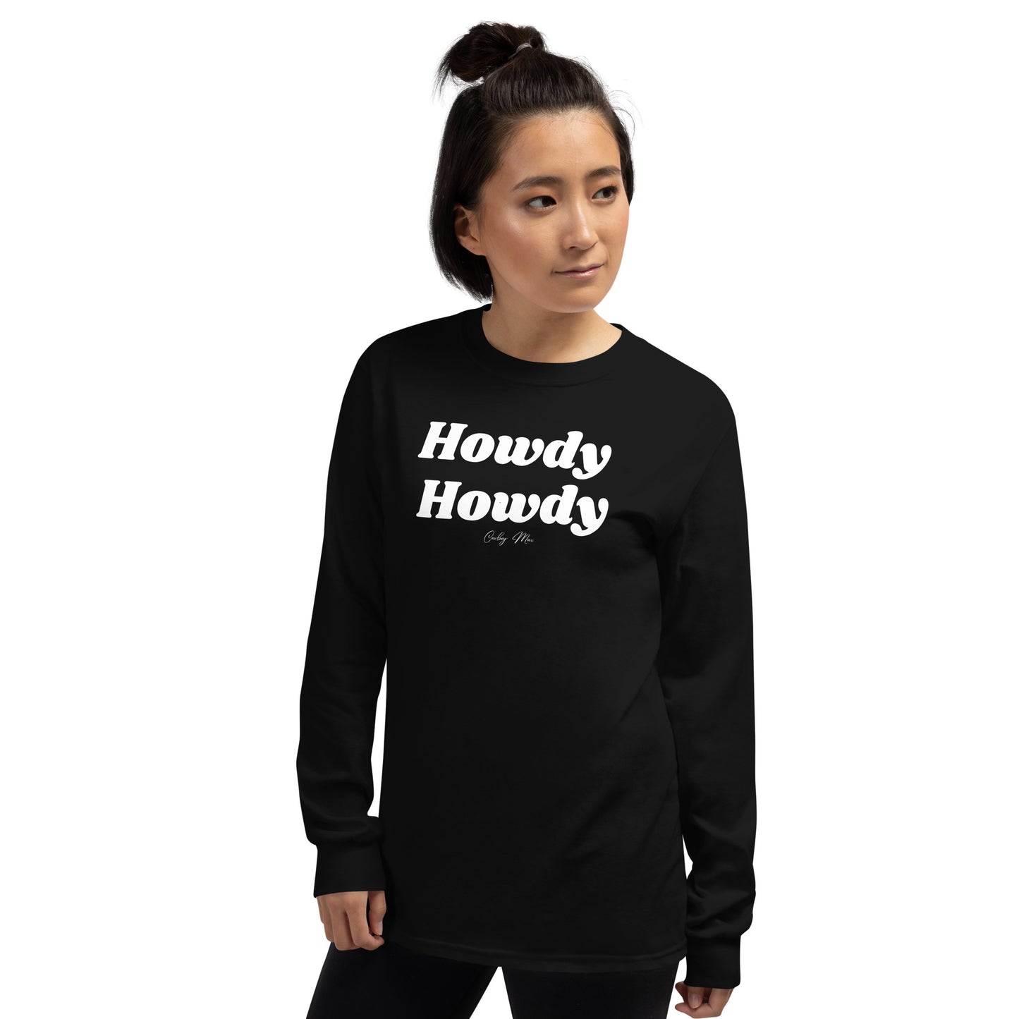 Howdy Howdy: Men’s Long Sleeve Shirt