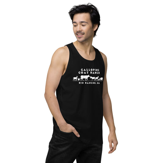 Galloping Goat Ranch: Men’s premium tank top