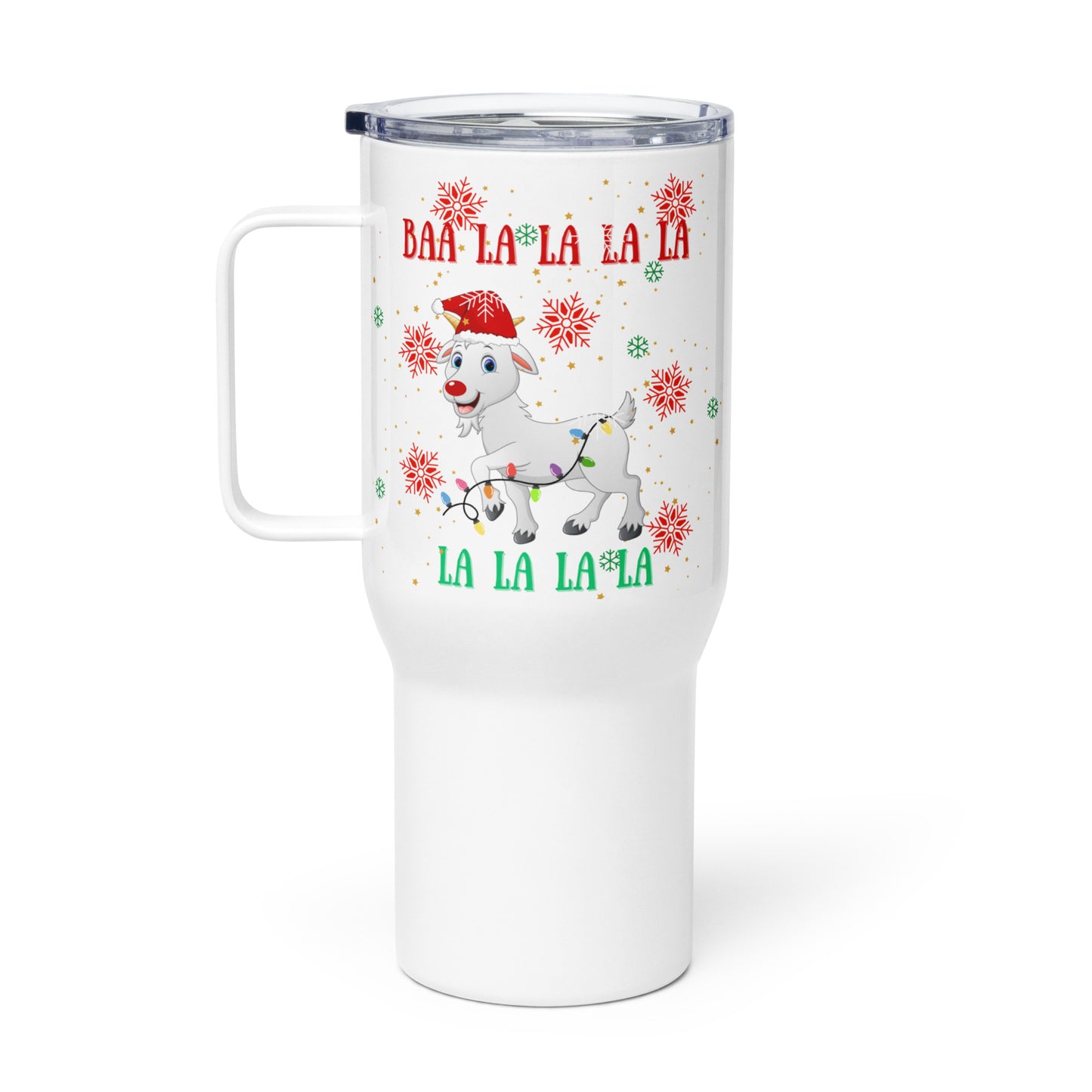 BAA LAA LAA LAA LAA: Travel mug with a handle