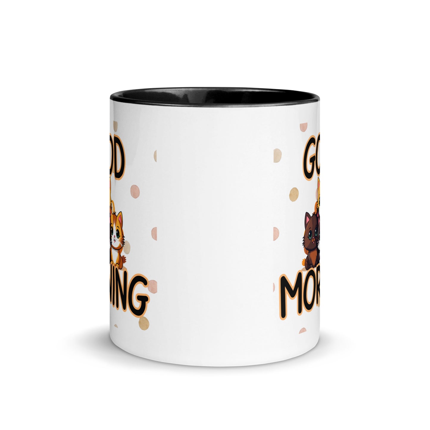Good Morning Cats: Mug with Color Inside