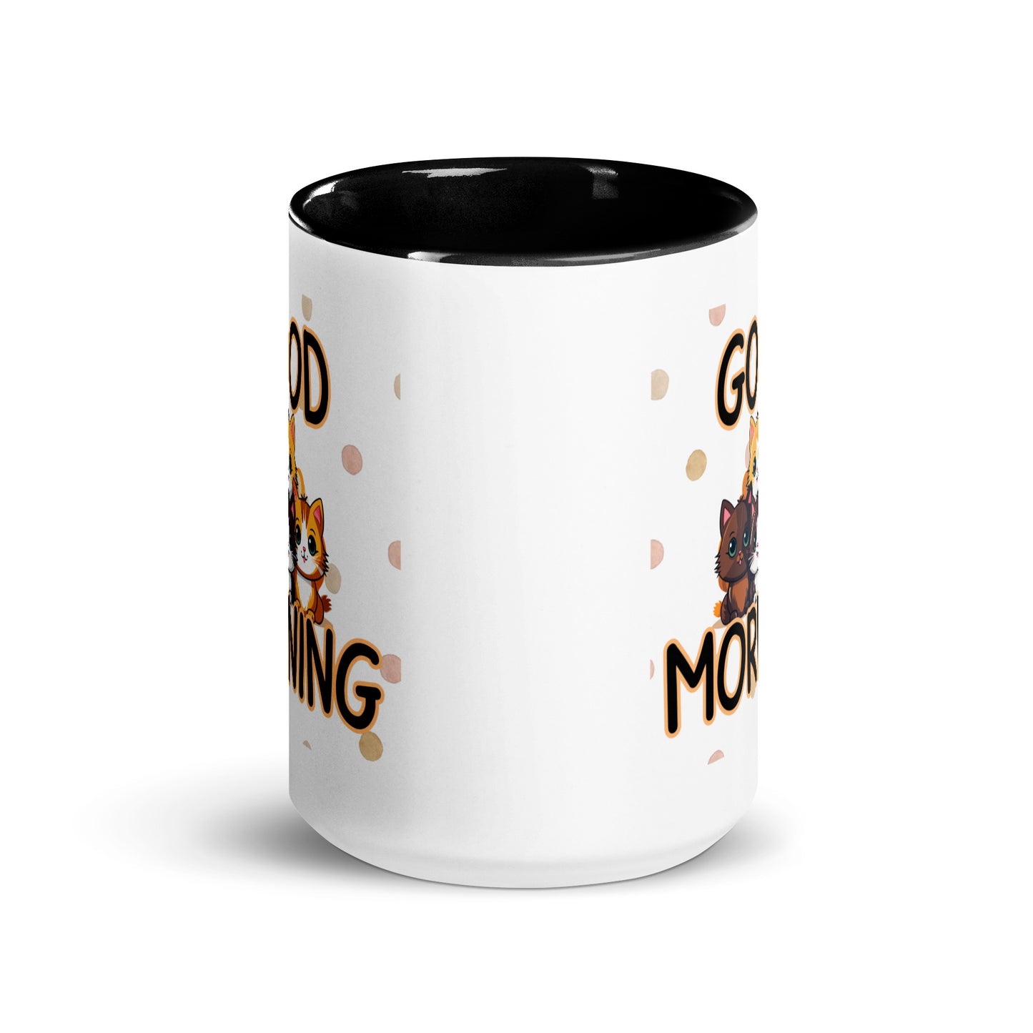 Good Morning Cats: Mug with Color Inside