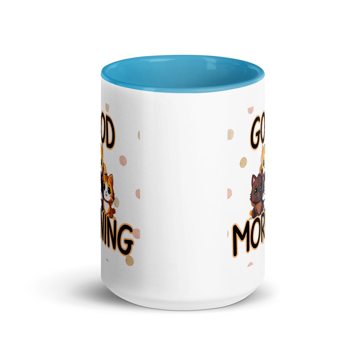 Good Morning Cats: Mug with Color Inside