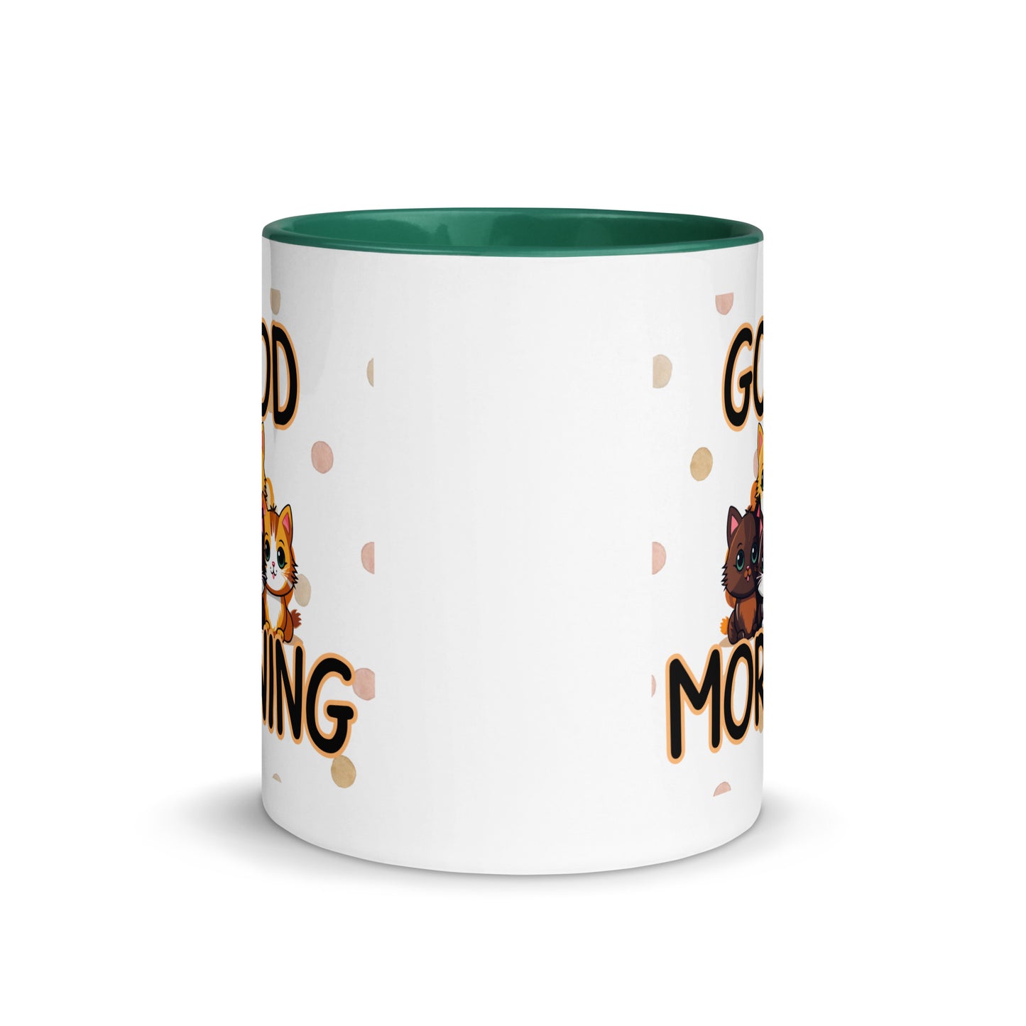 Good Morning Cats: Mug with Color Inside
