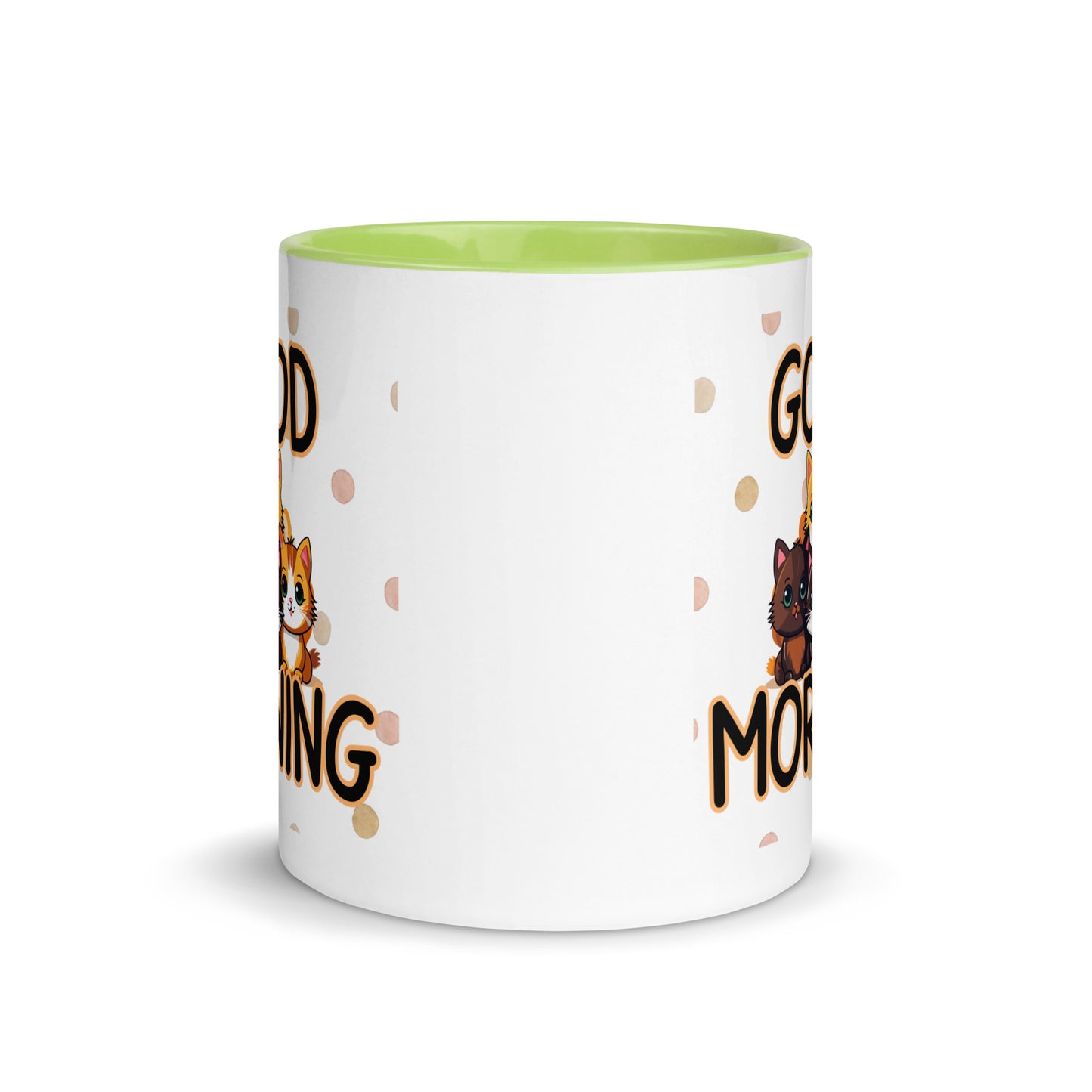 Good Morning Cats: Mug with Color Inside