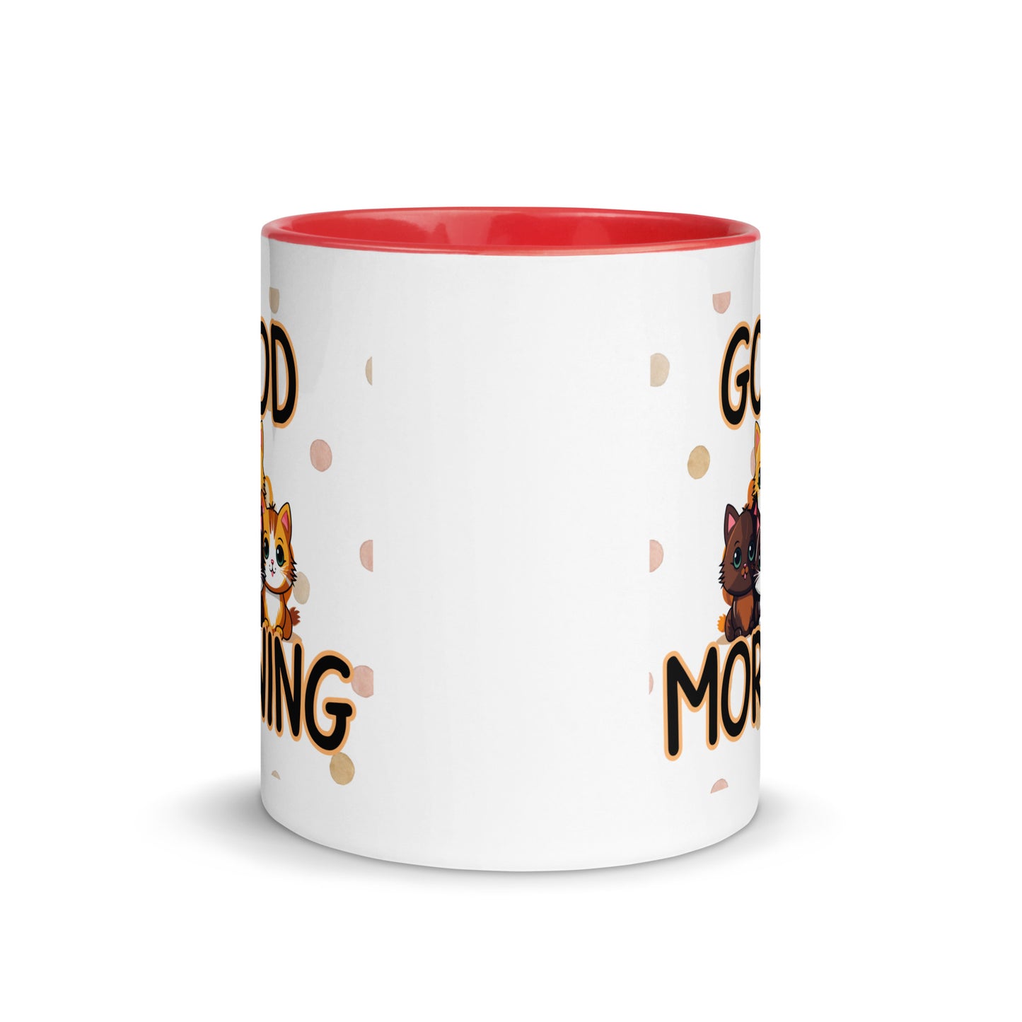 Good Morning Cats: Mug with Color Inside