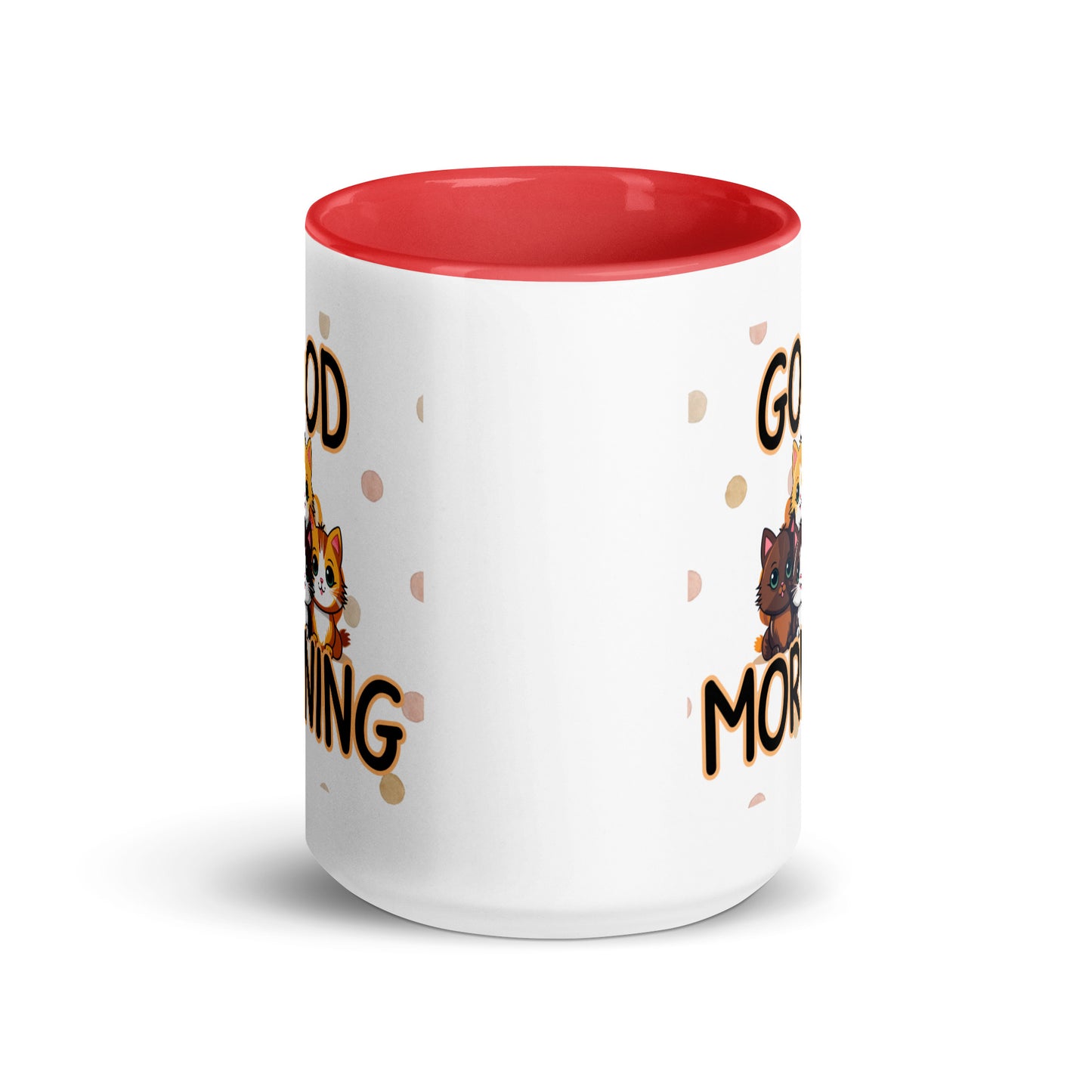 Good Morning Cats: Mug with Color Inside