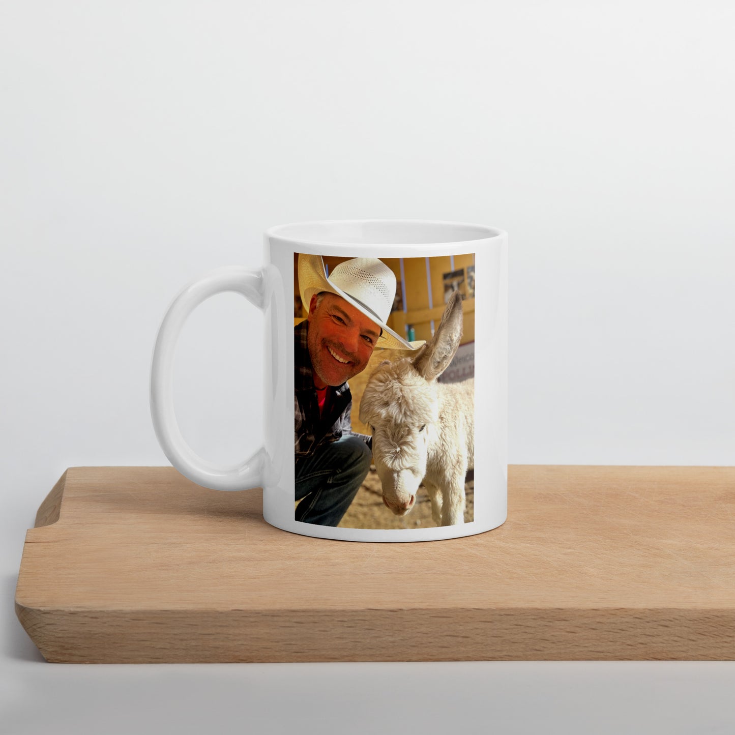 Dolly And Max: White Glossy Mug