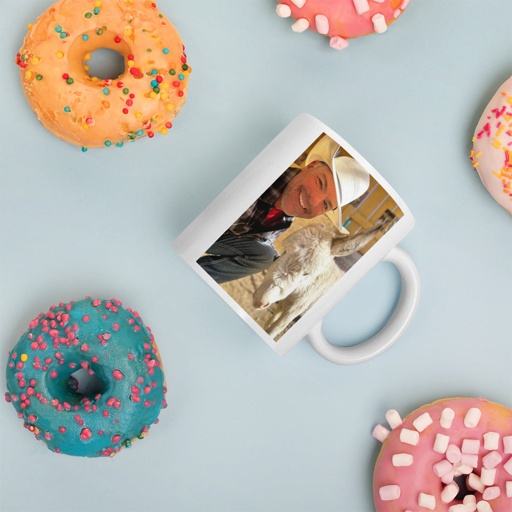 Dolly And Max: White Glossy Mug