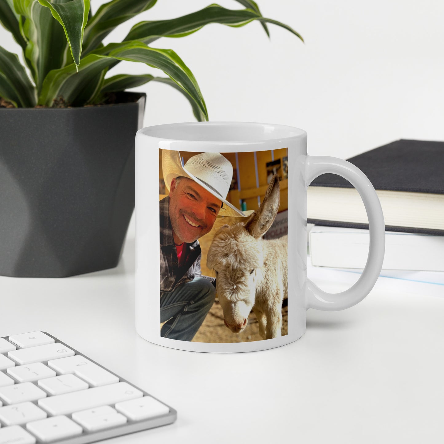 Dolly And Max: White Glossy Mug