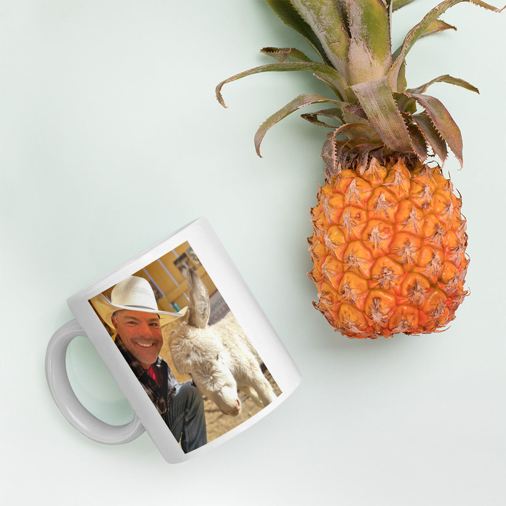 Dolly And Max: White Glossy Mug