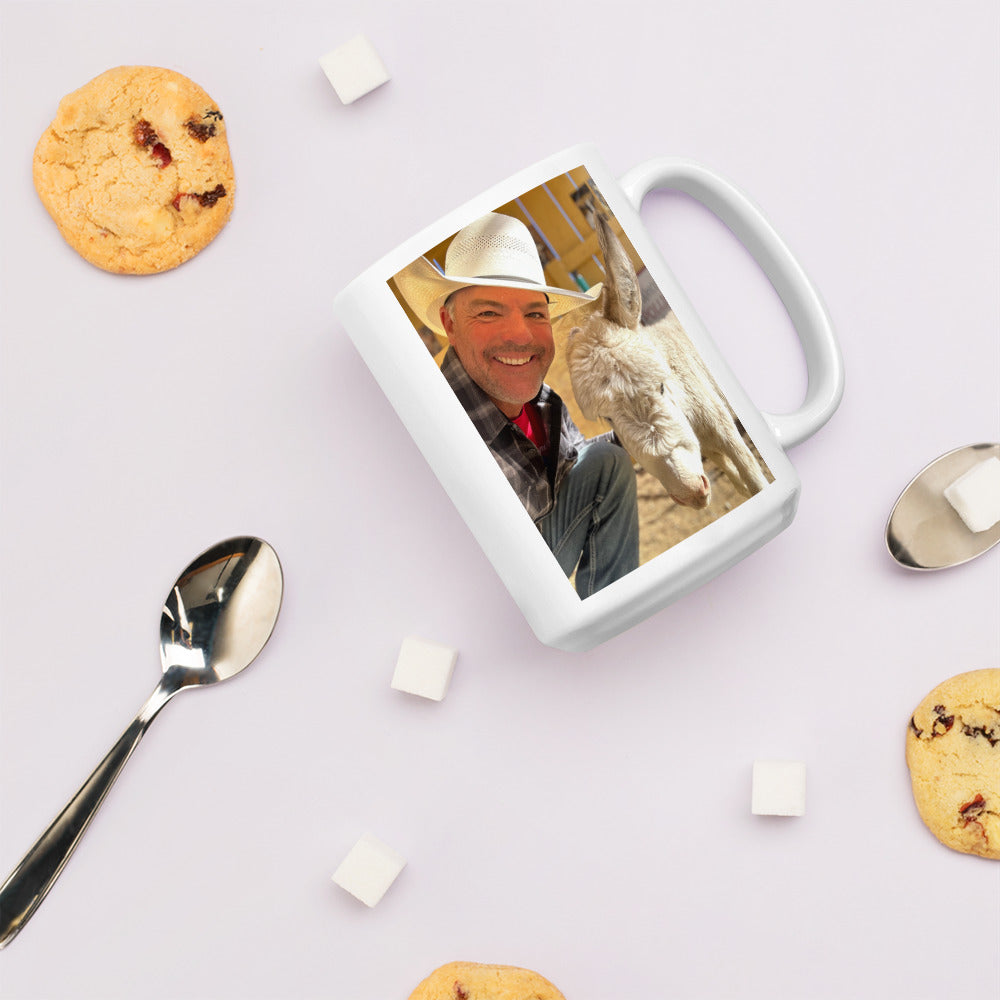 Dolly And Max: White Glossy Mug