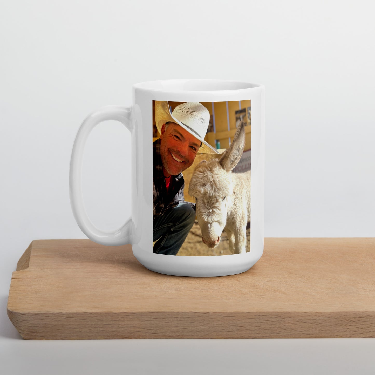 Dolly And Max: White Glossy Mug