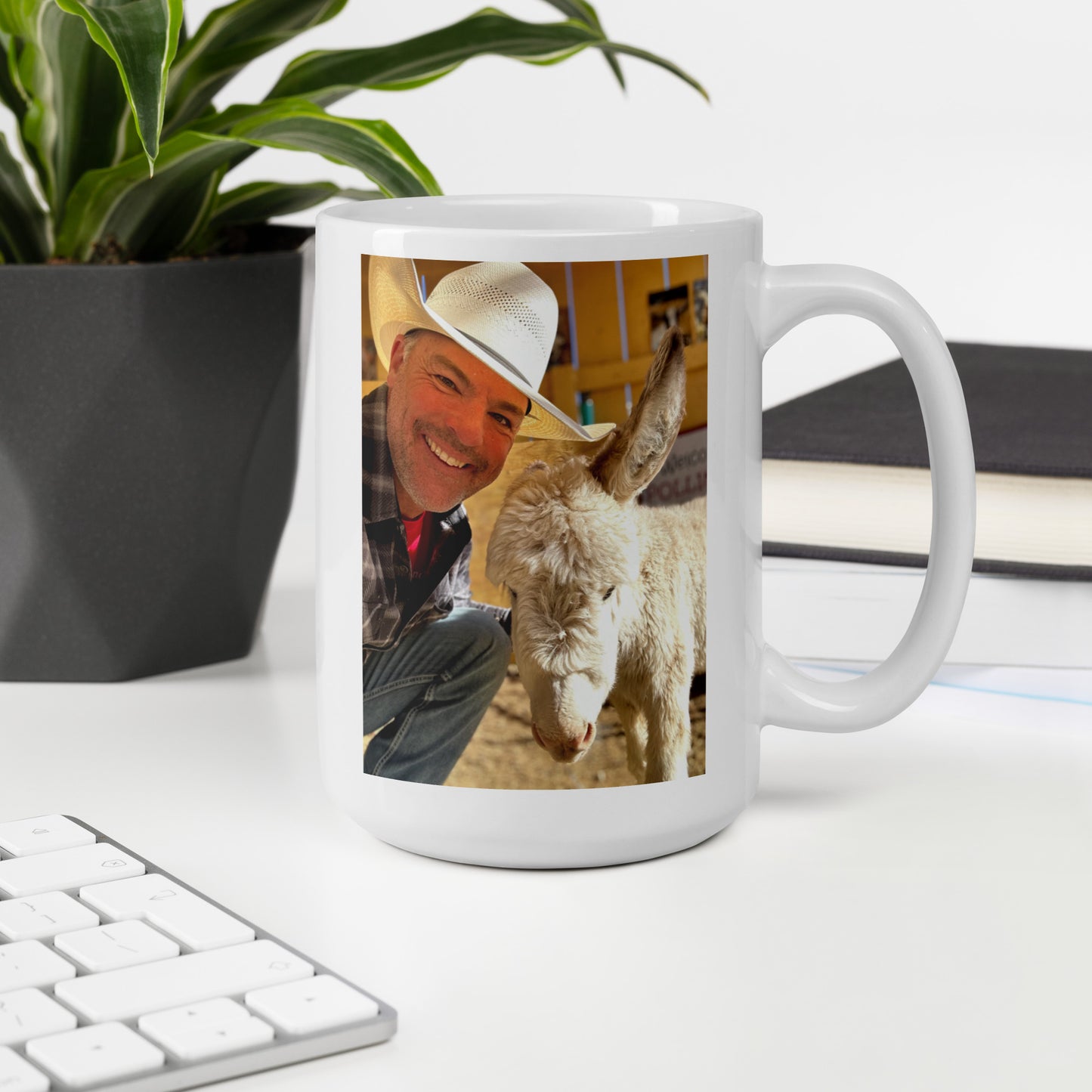 Dolly And Max: White Glossy Mug