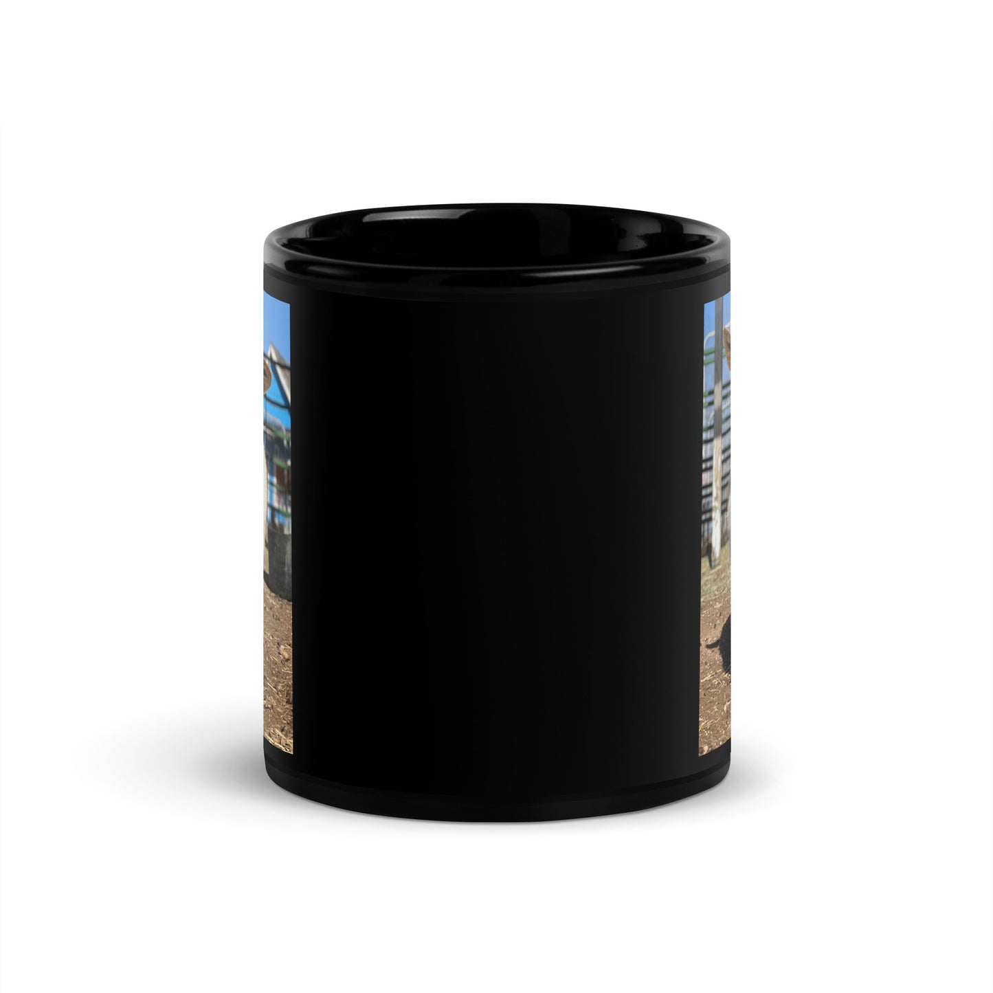Tiny Dancer: Black Glossy Mug