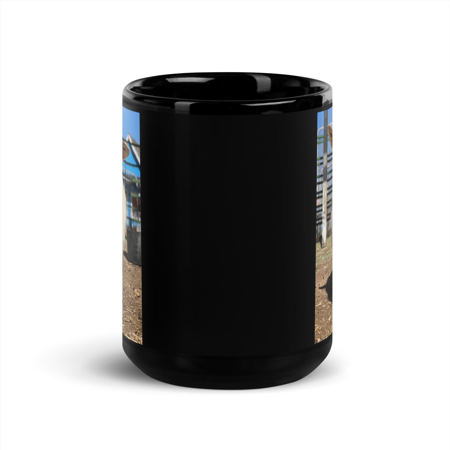 Tiny Dancer: Black Glossy Mug