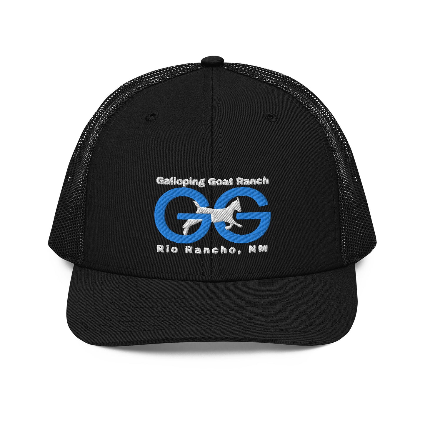Galloping Goat Straight Logo: Trucker Cap