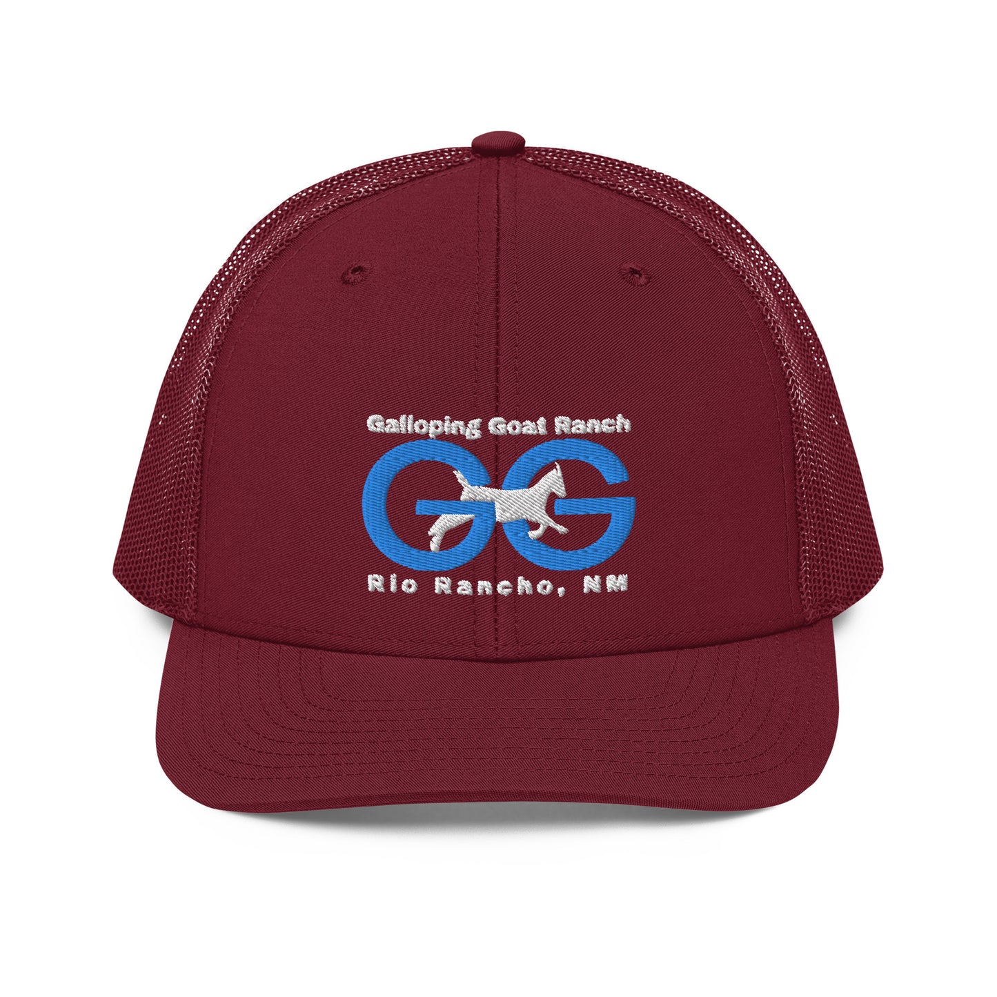 Galloping Goat Straight Logo: Trucker Cap
