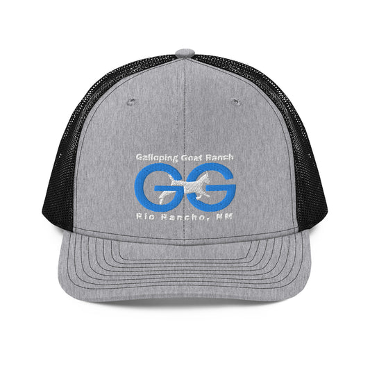 Galloping Goat Straight Logo: Trucker Cap