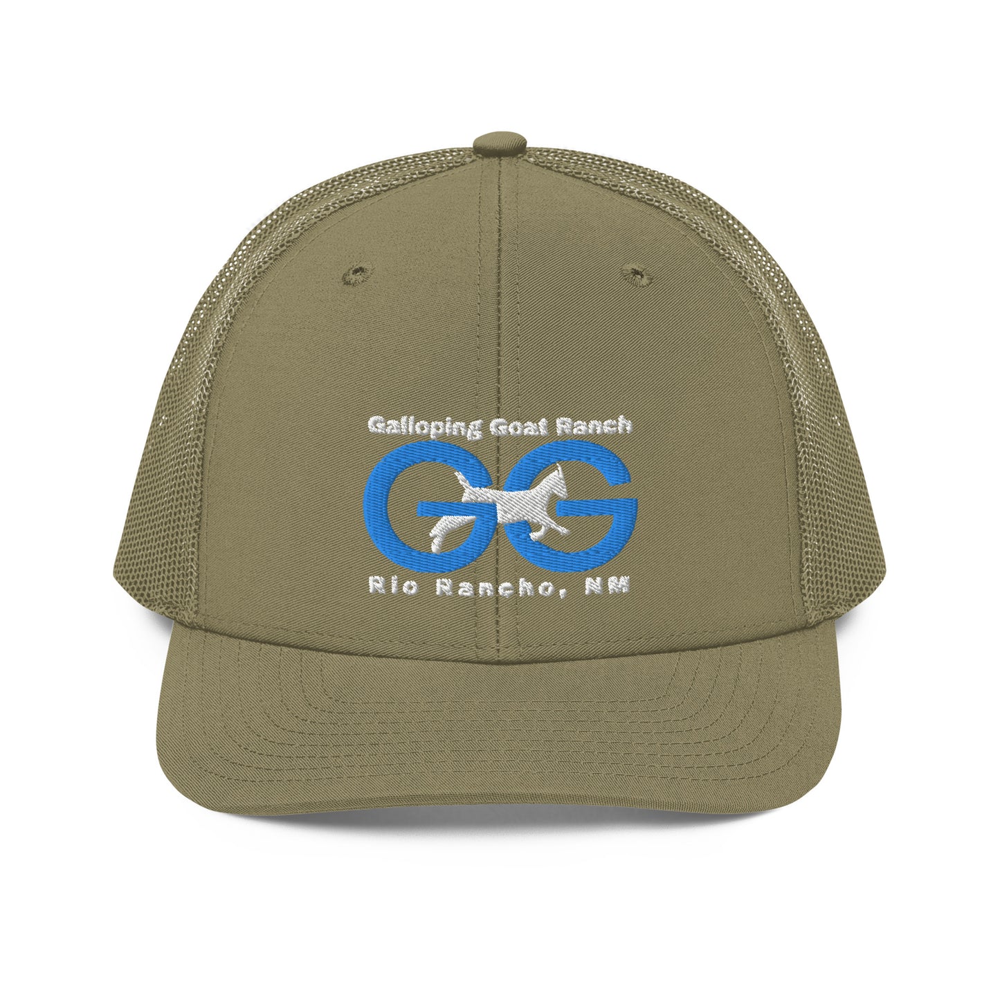 Galloping Goat Straight Logo: Trucker Cap
