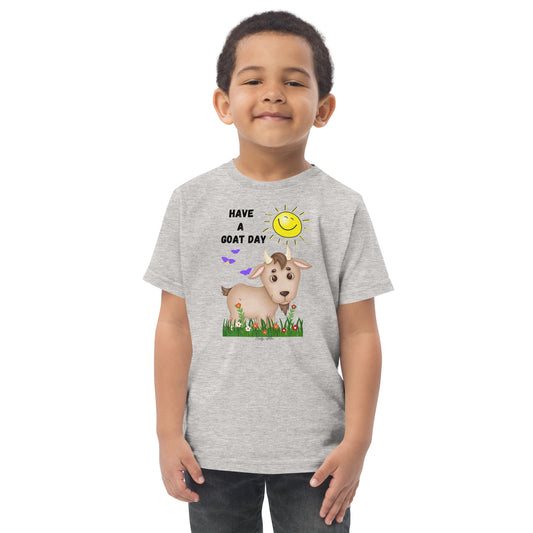 Have A GOAT Day - Sunshine: Toddler jersey t-shirt