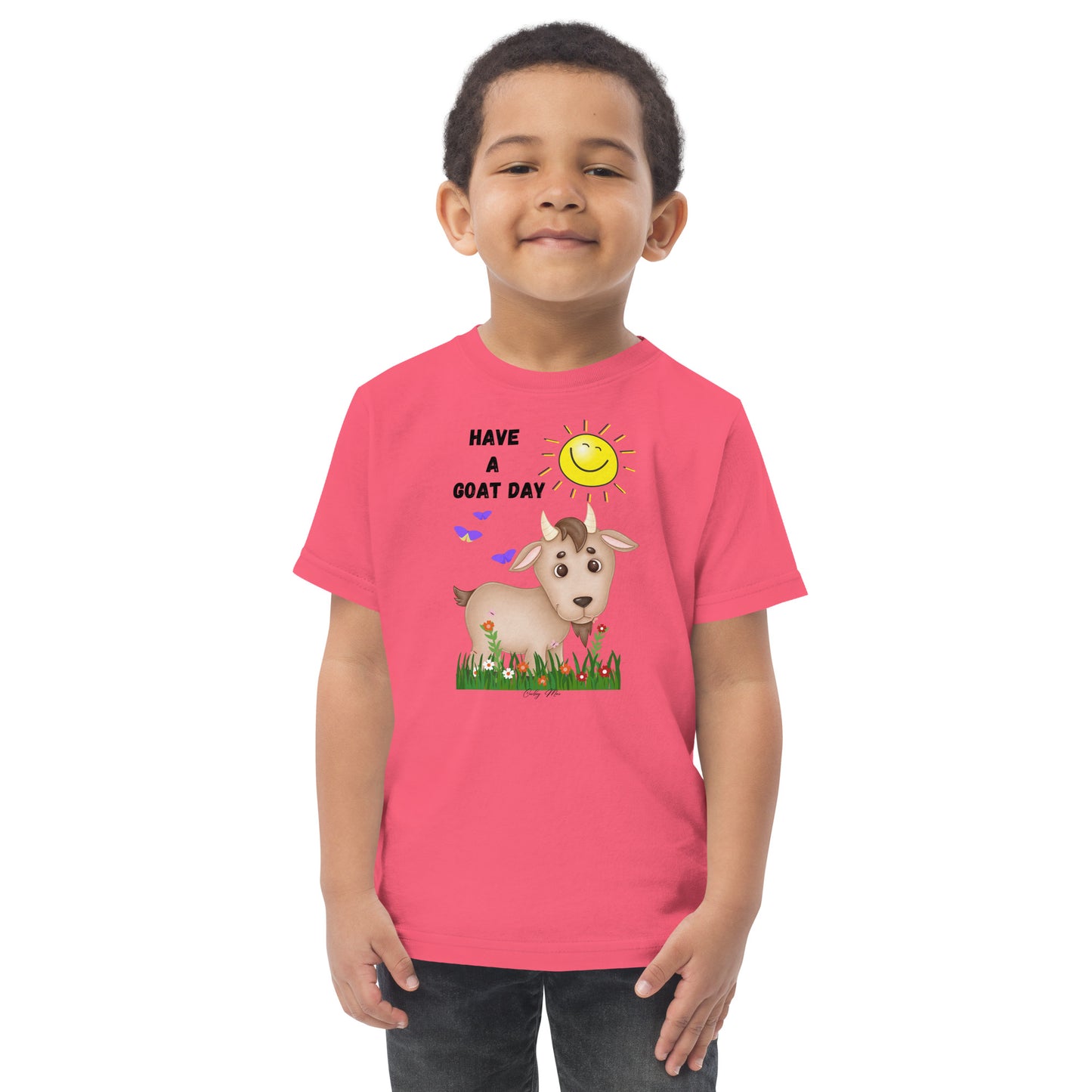 Have A GOAT Day - Sunshine: Toddler jersey t-shirt