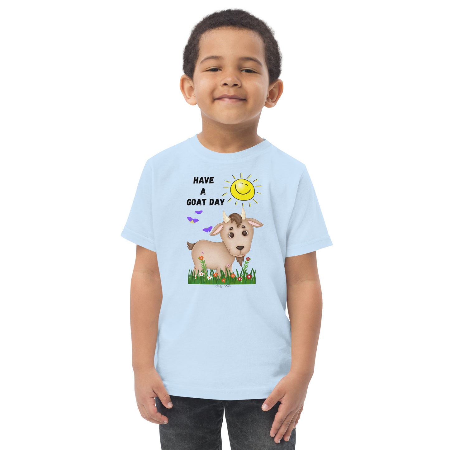 Have A GOAT Day - Sunshine: Toddler jersey t-shirt
