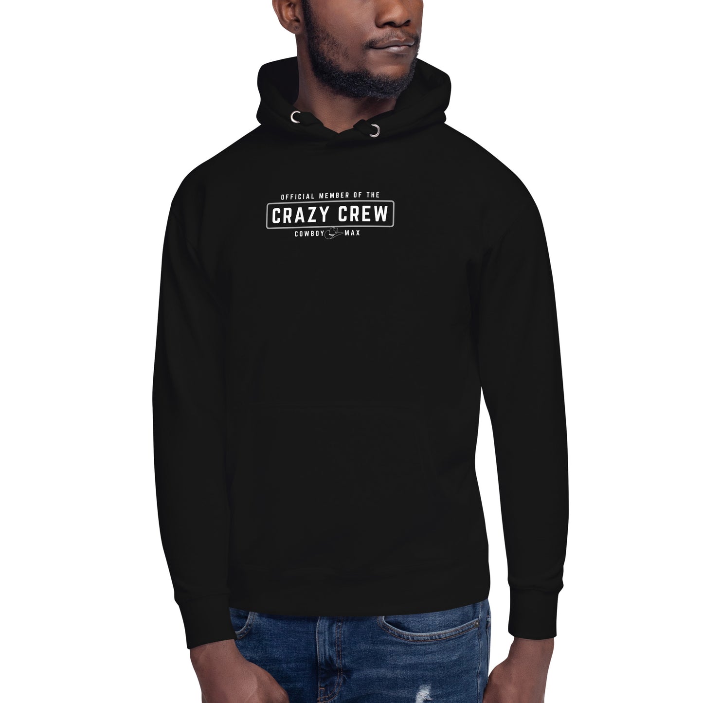 a. Official Member Of The Crazy Crew: Unisex Hoodie