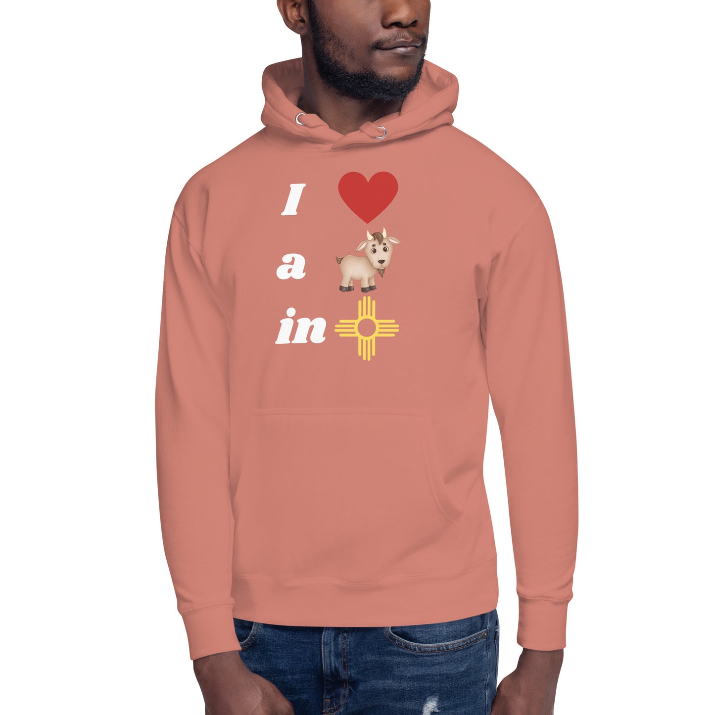 I Love A Goat In New Mexico: Unisex Hoodie