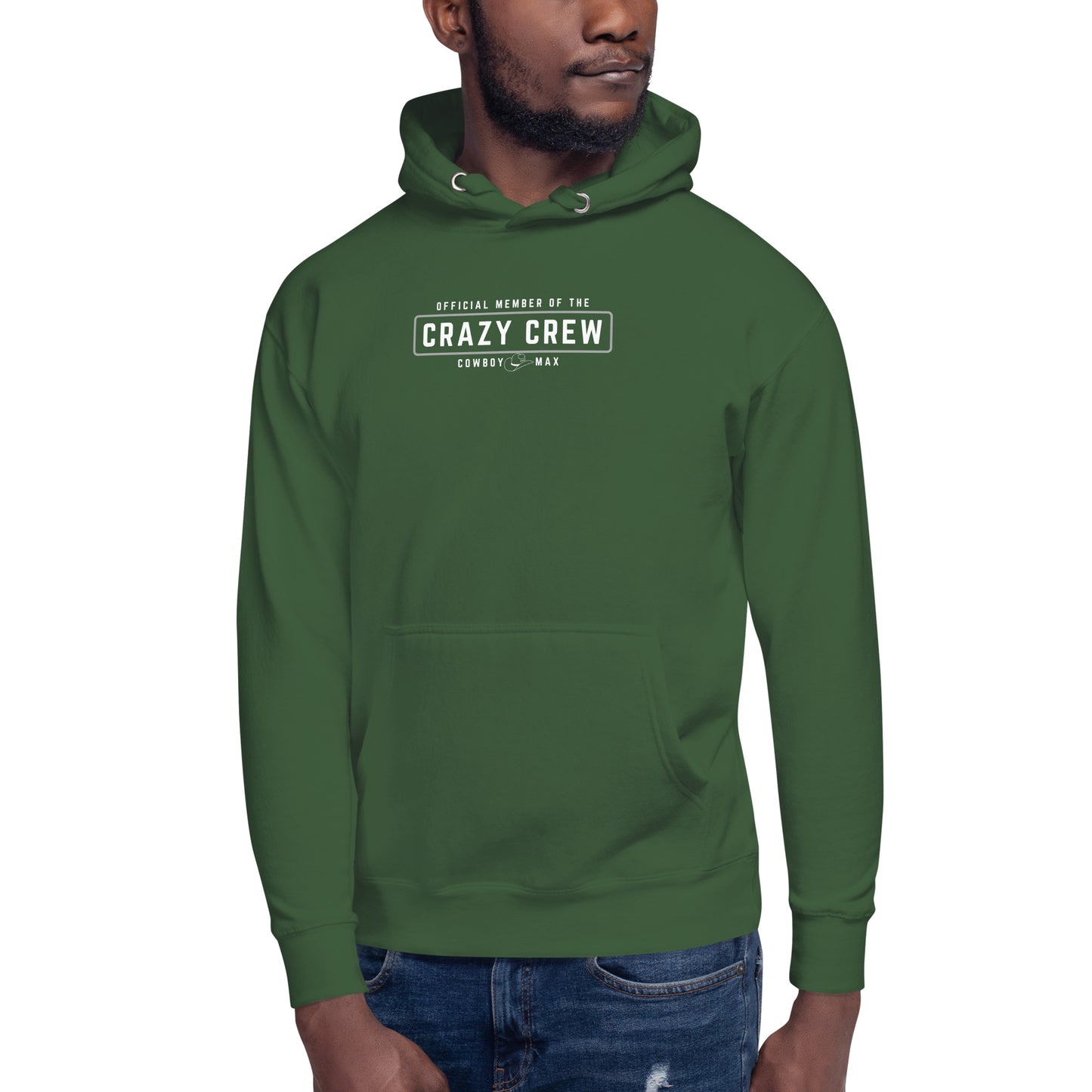 a. Official Member Of The Crazy Crew: Unisex Hoodie