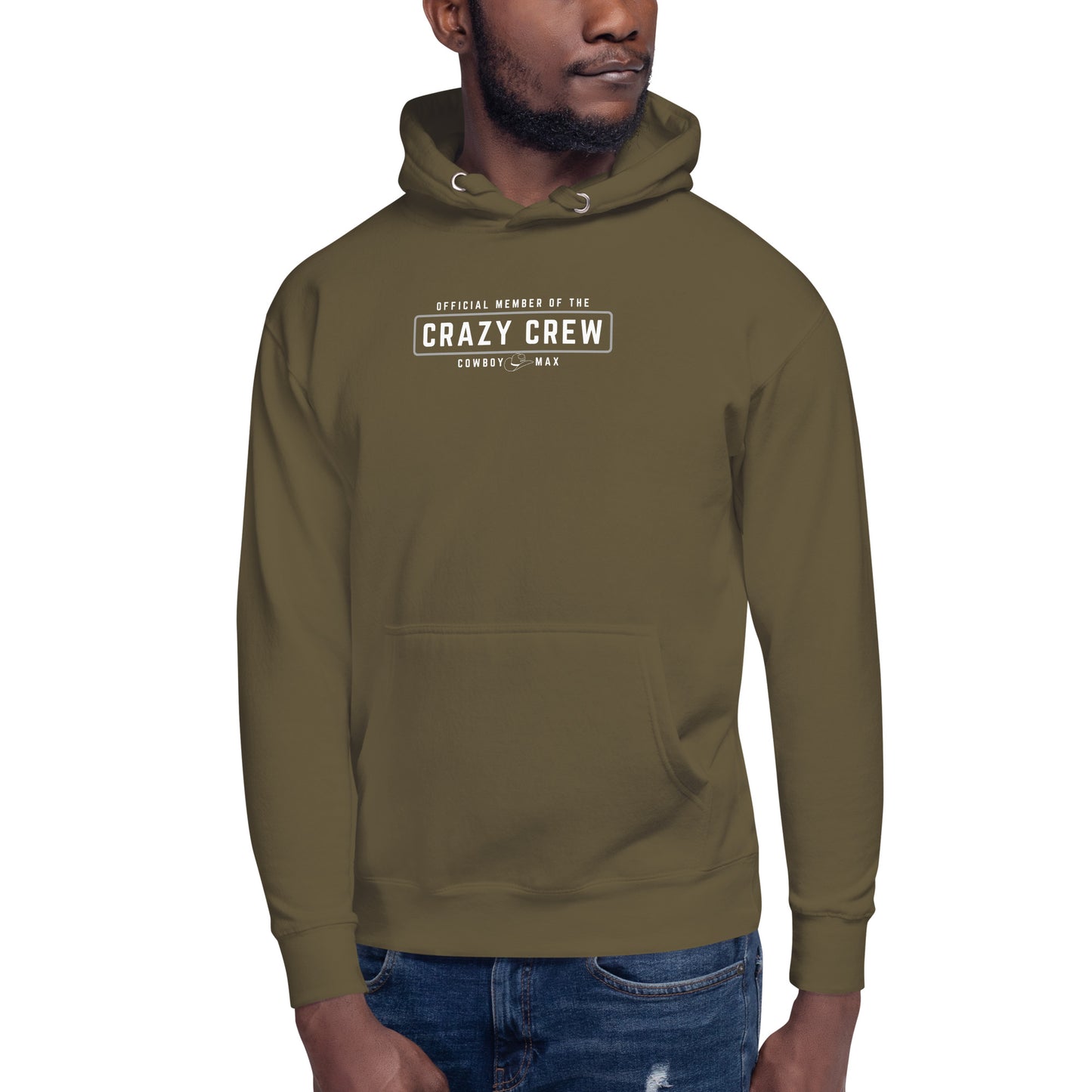 a. Official Member Of The Crazy Crew: Unisex Hoodie
