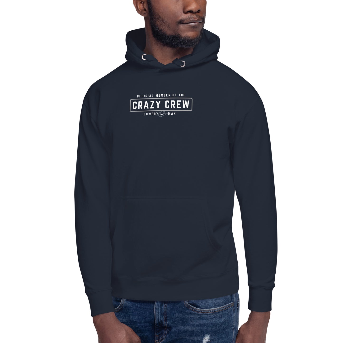 a. Official Member Of The Crazy Crew: Unisex Hoodie