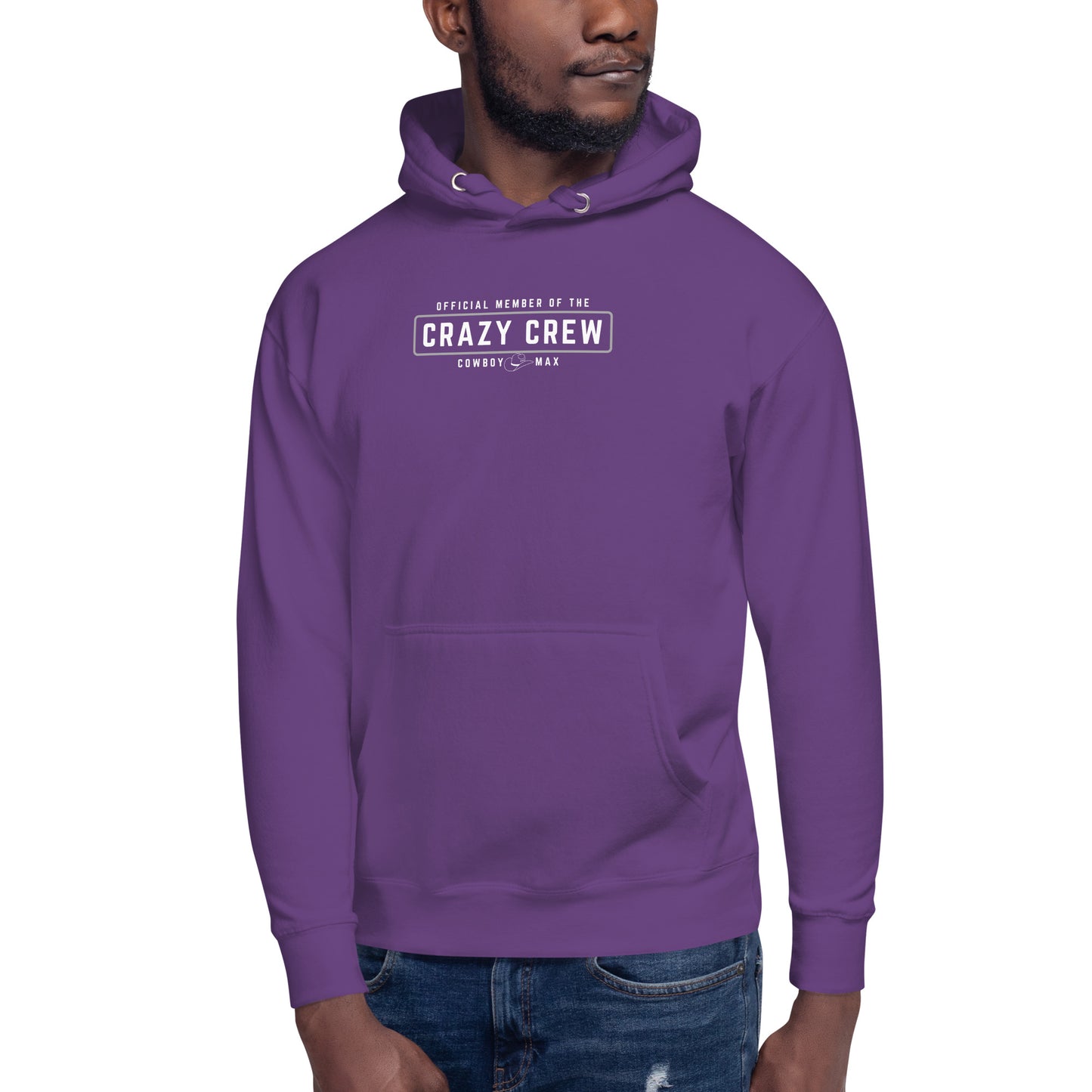 a. Official Member Of The Crazy Crew: Unisex Hoodie