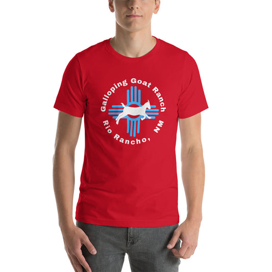 a. Galloping Goat Round Logo T-shirt