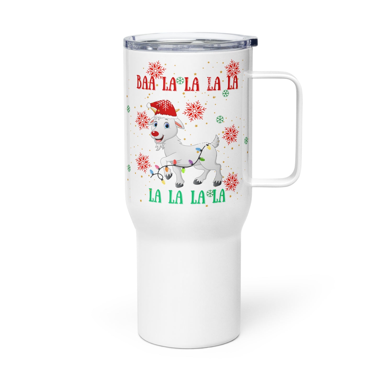 BAA LAA LAA LAA LAA: Travel mug with a handle