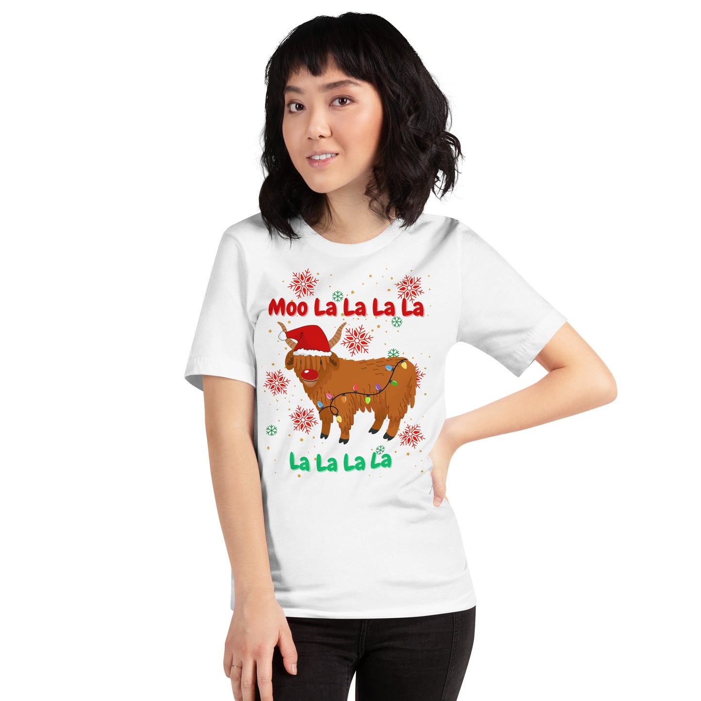 MOO LA LA LA LA: Unisex t-shirt