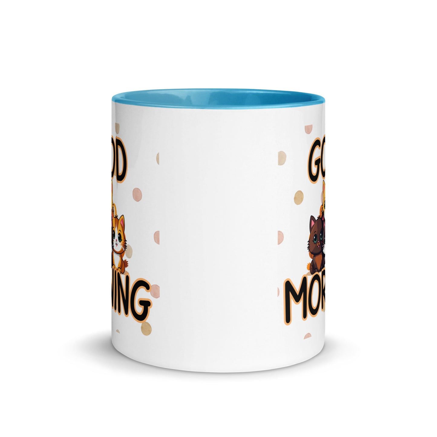 Good Morning Cats: Mug with Color Inside