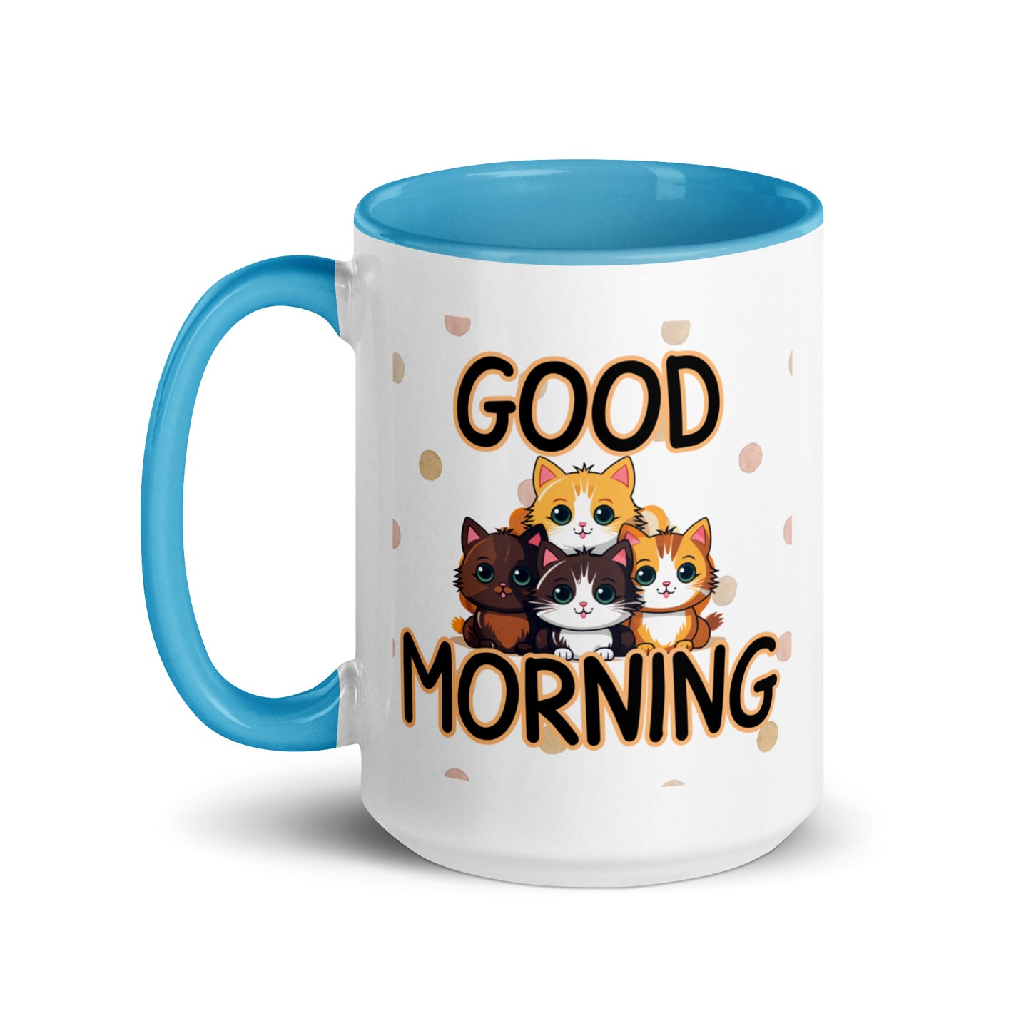 Good Morning Cats: Mug with Color Inside