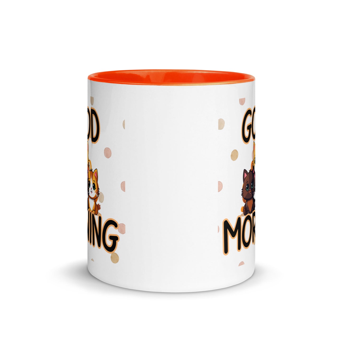 Good Morning Cats: Mug with Color Inside