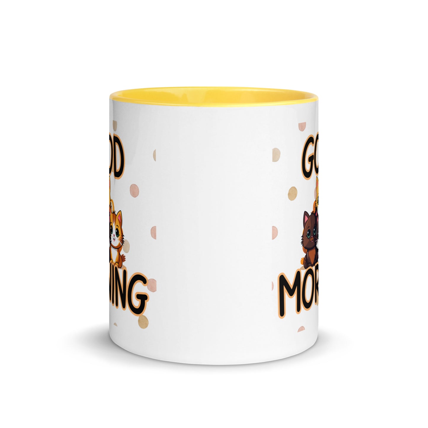 Good Morning Cats: Mug with Color Inside