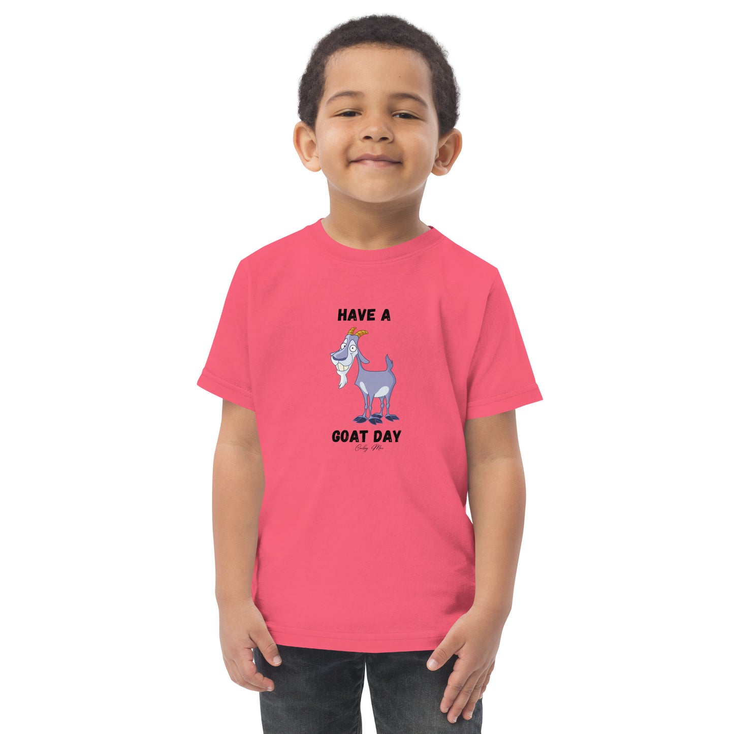 Have A GOAT Day - Bearded Goat: Toddler jersey t-shirt