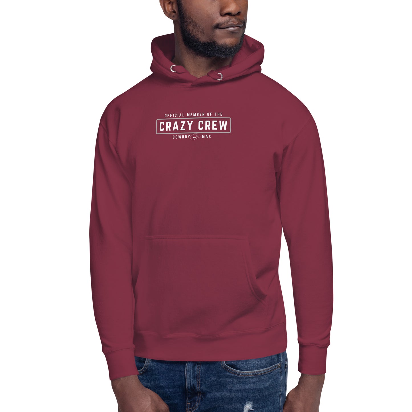 a. Official Member Of The Crazy Crew: Unisex Hoodie